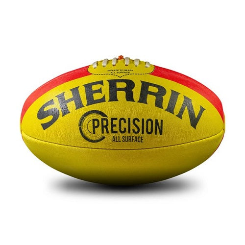 Sherrin AFL Precision Yellow Synthetic