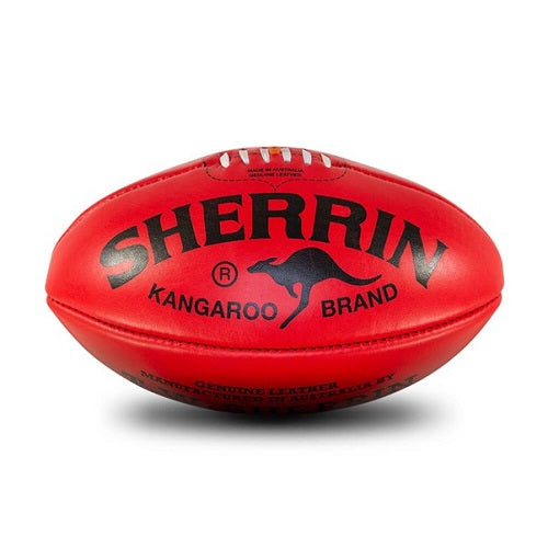 Sherrin AFL KB Red Womens Size 4