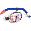 Land & Sea Seahorse Junior Platinum Mask & Snorkel Set Blue