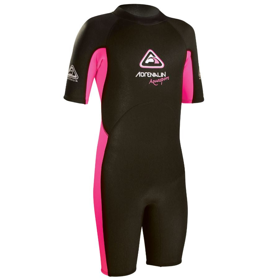 Adrenalin Kids Aquasport Spring Wetsuit Pink
