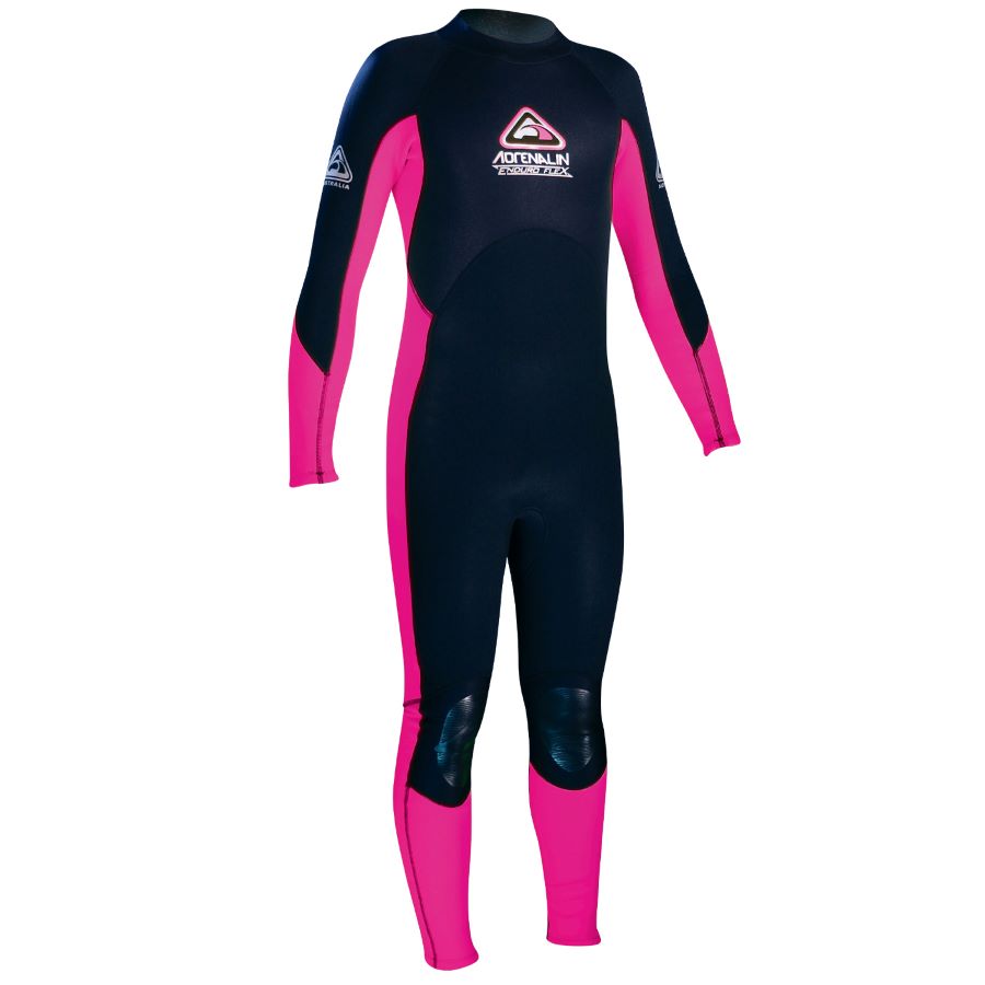 Adrenalin Kids EnduroX Steamer Wetsuit Pink