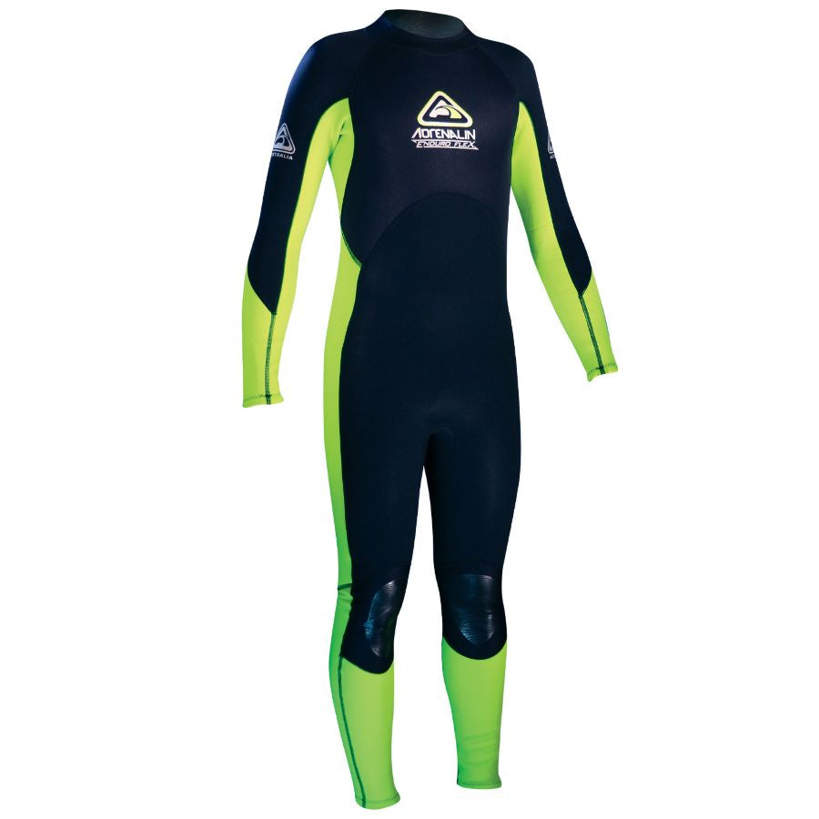 Adrenalin Kids EnduroX Steamer Wetsuit Lime