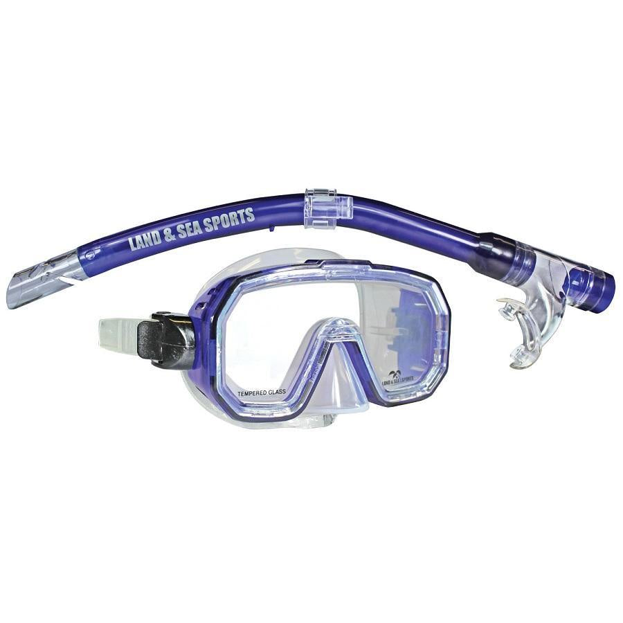 Land & Sea Kakadu Junior Mask & Snorkel Set Blue
