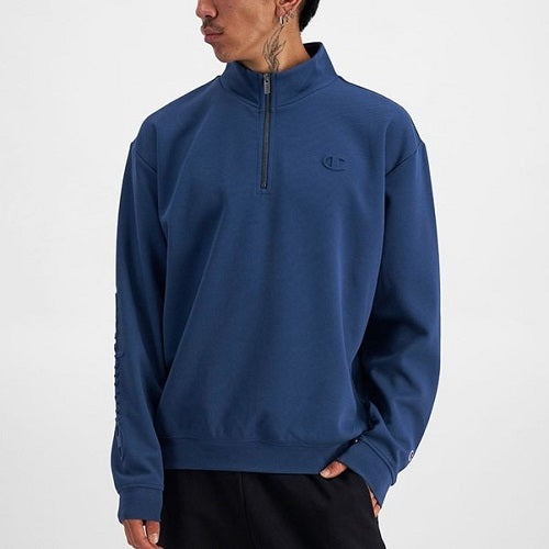 Champion Mens Rochester Tech Quarter Zip Sweat Muriwai