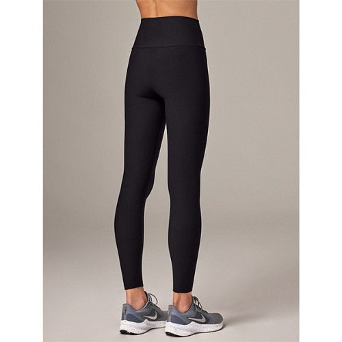 Running Bare Womens Werk It Full Length Tight Black