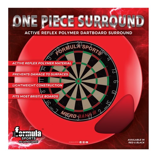 Formula 1 Piece Dartboard Surround