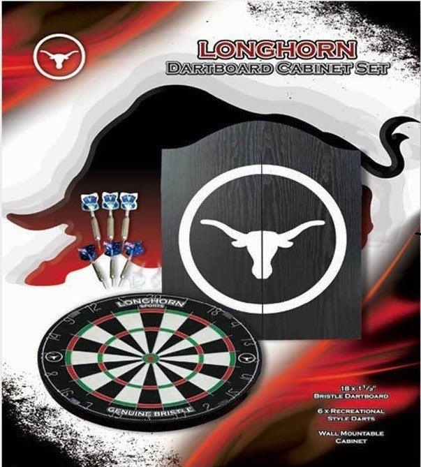 Formula Longhorn Dartboard Cabinet Set