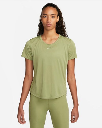Nike Womens Dri-FIT One Short Sleeve Top Alligator/White