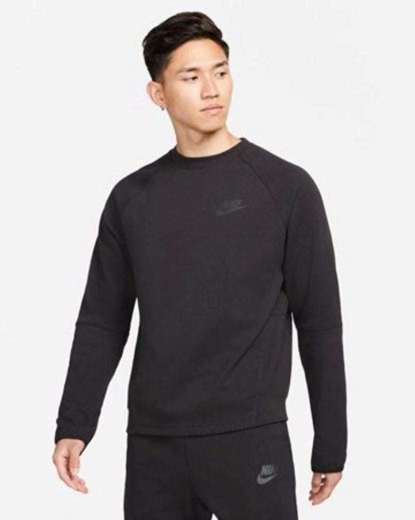 Nike Mens Tech Fleece Sweat Black/White