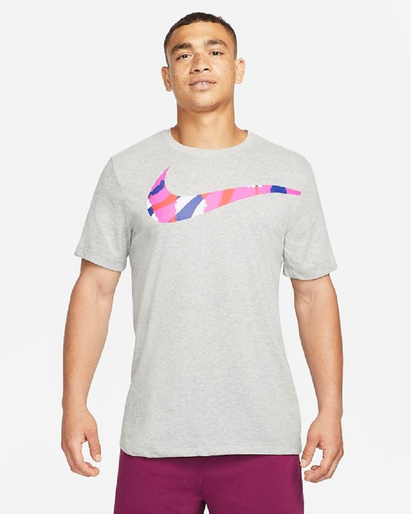 Nike Mens Dri-FIT Sport Clash Tee Dark Grey Heather