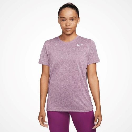 Nike Womens Dri-FIT Relaxed Viotech/Pure/Heather/White