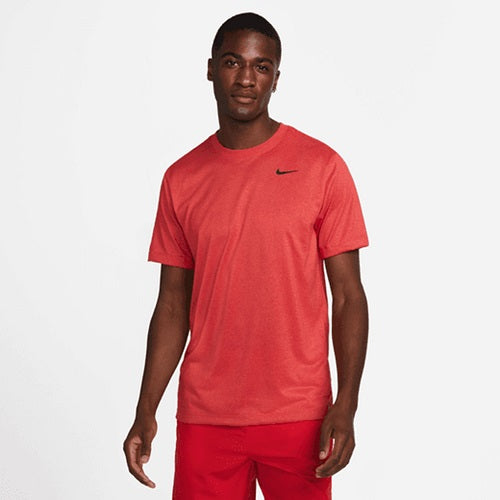 Nike Mens Dri-FIT Legend Reset Tee Sport Red/Clay Heather/Black