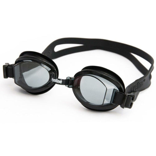 Eyeline Adult Black Max Swim Goggles/Smoke