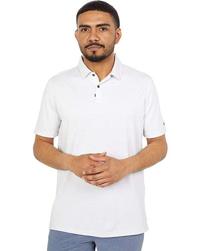 Oakley Against The Grain Polo Shirt White Heather