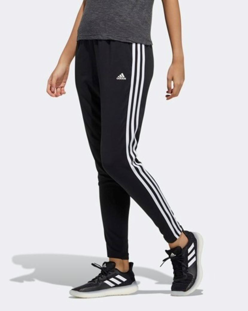 Adidas Womens Must Haves 3 Stripes Sweat Pants Black/White