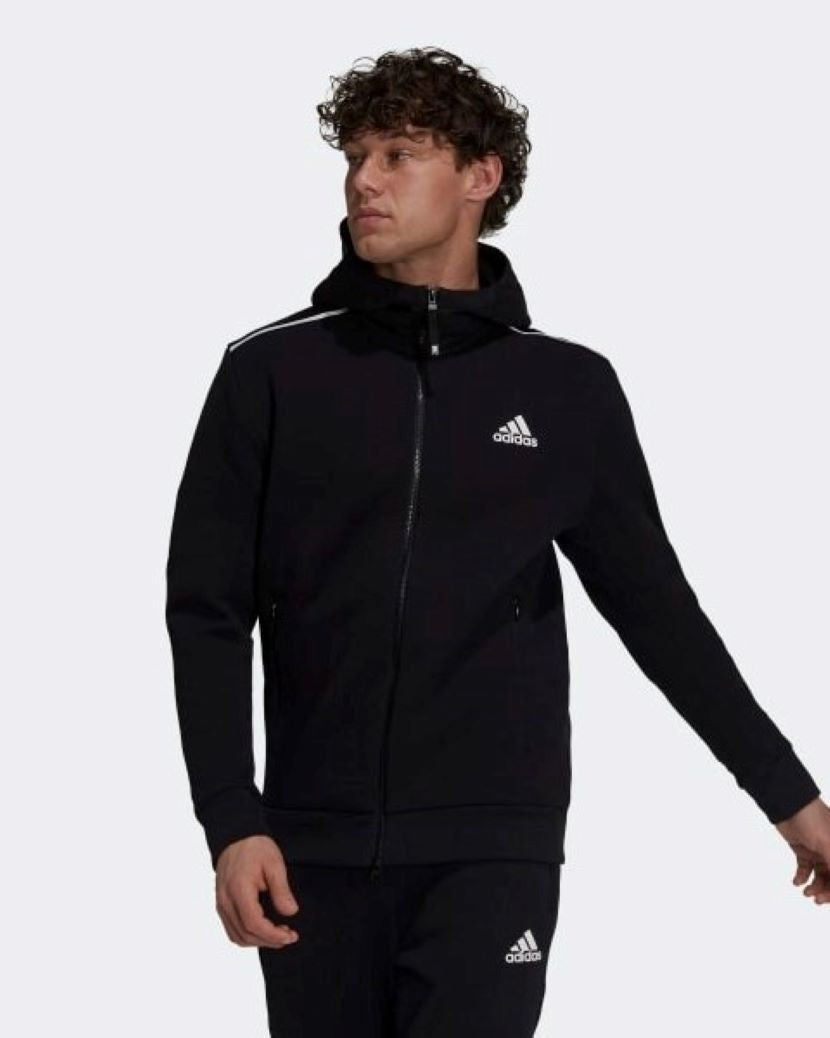 Adidas Mens Z.N.E. Hooded Jacket Black