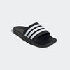 Adidas Mens Adilette Comfort 3 Stripes Core Black/Cloud White