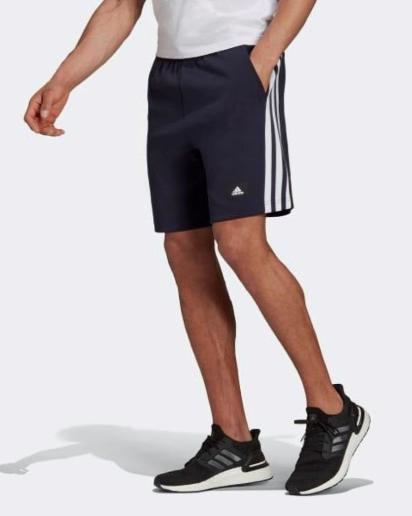 Adidas Mens Future Icons 3 Stripes Short Legend Ink