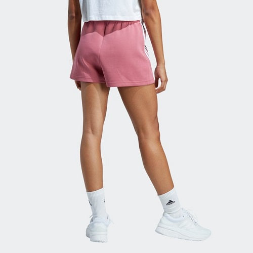 Adidas Womens Future Icons 3 Stripes Short Pink Strata