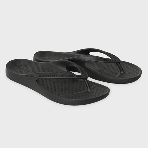 Lightfeet ReVIVE Unisex Thongs Black