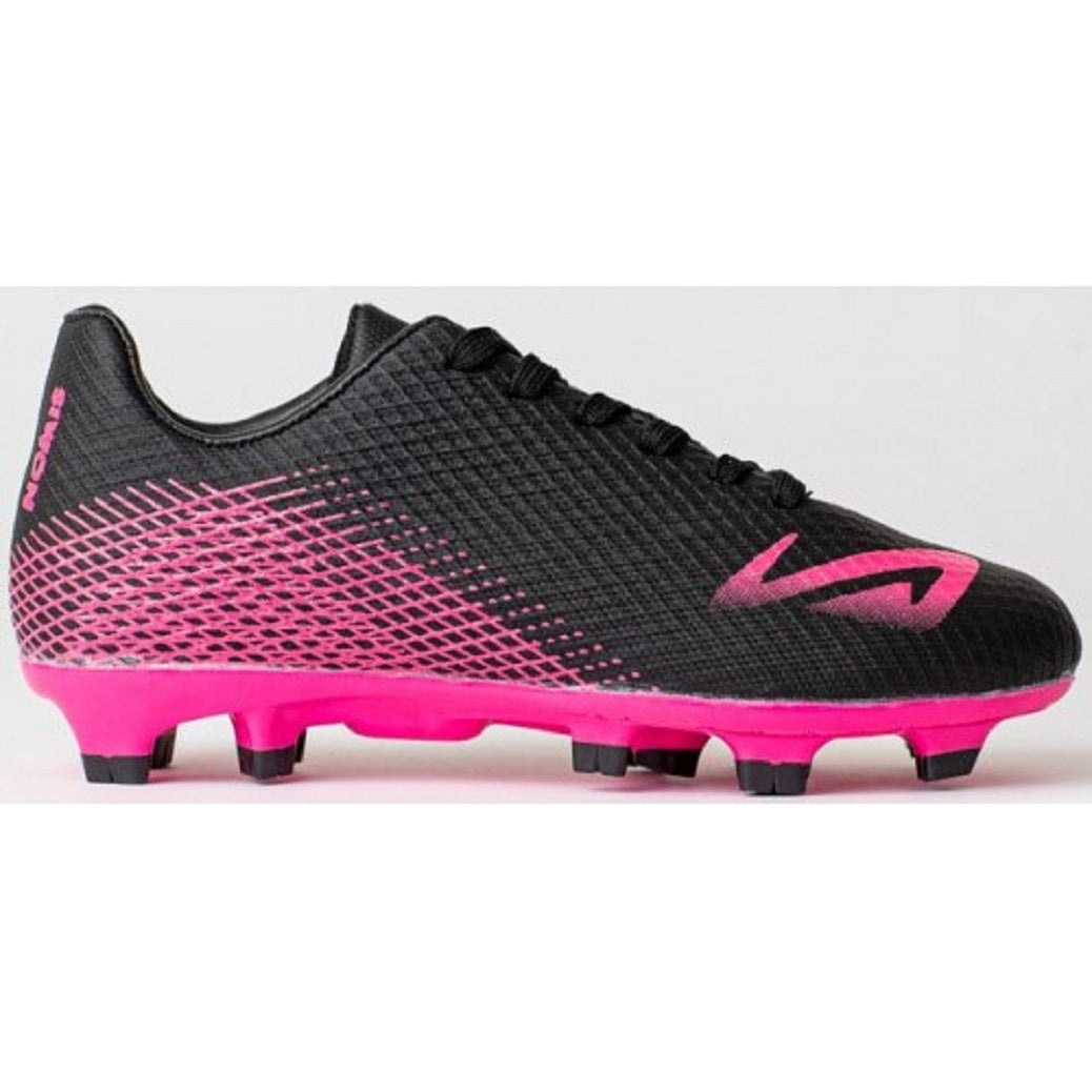 Nomis Magnet Junior FG Football Boot Black/Pink