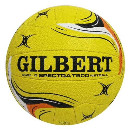 Netball Gilbert Spectra T500 Size 5 Yellow