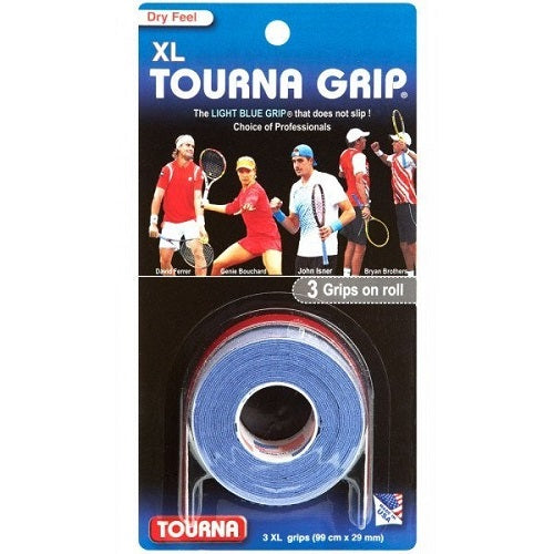 Yonex Tourna XL Dry Feel Racquet Grip 3 Pack
