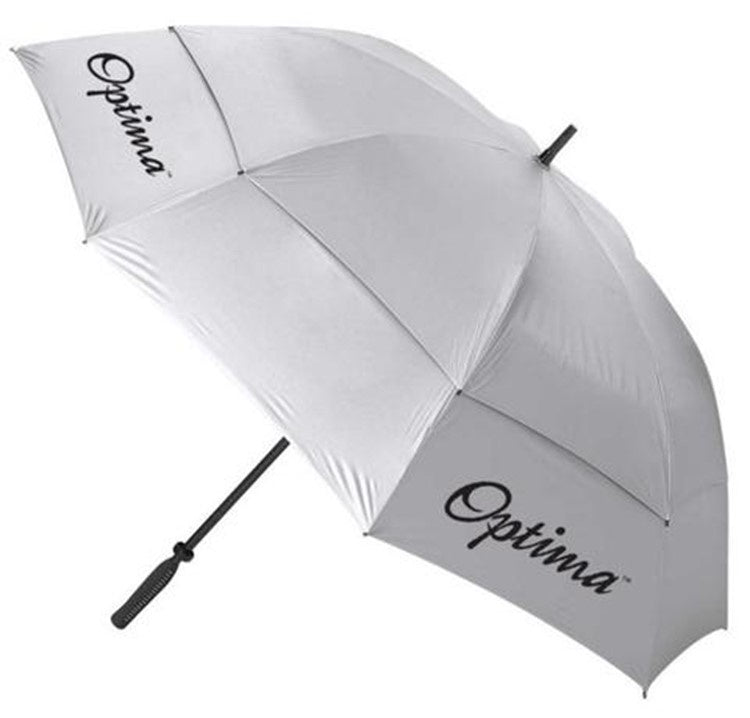 Optima 64" Solar Windbuster Double Canopy Golf Umbrella