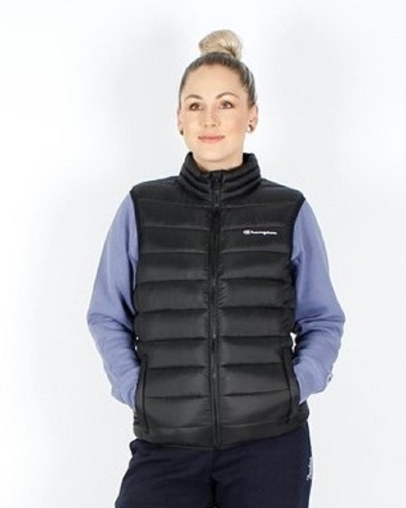 Champion Womens Puffa Vest Black