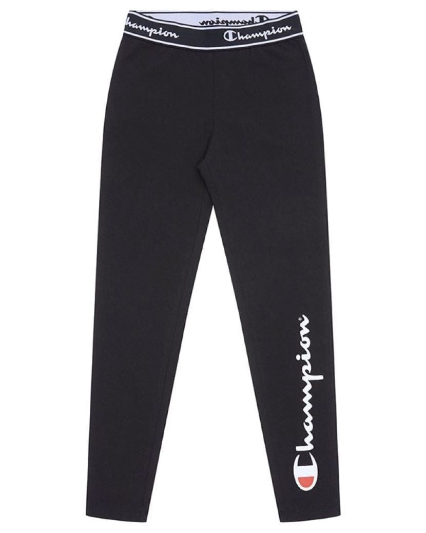 Champion Kids Script Tight Black