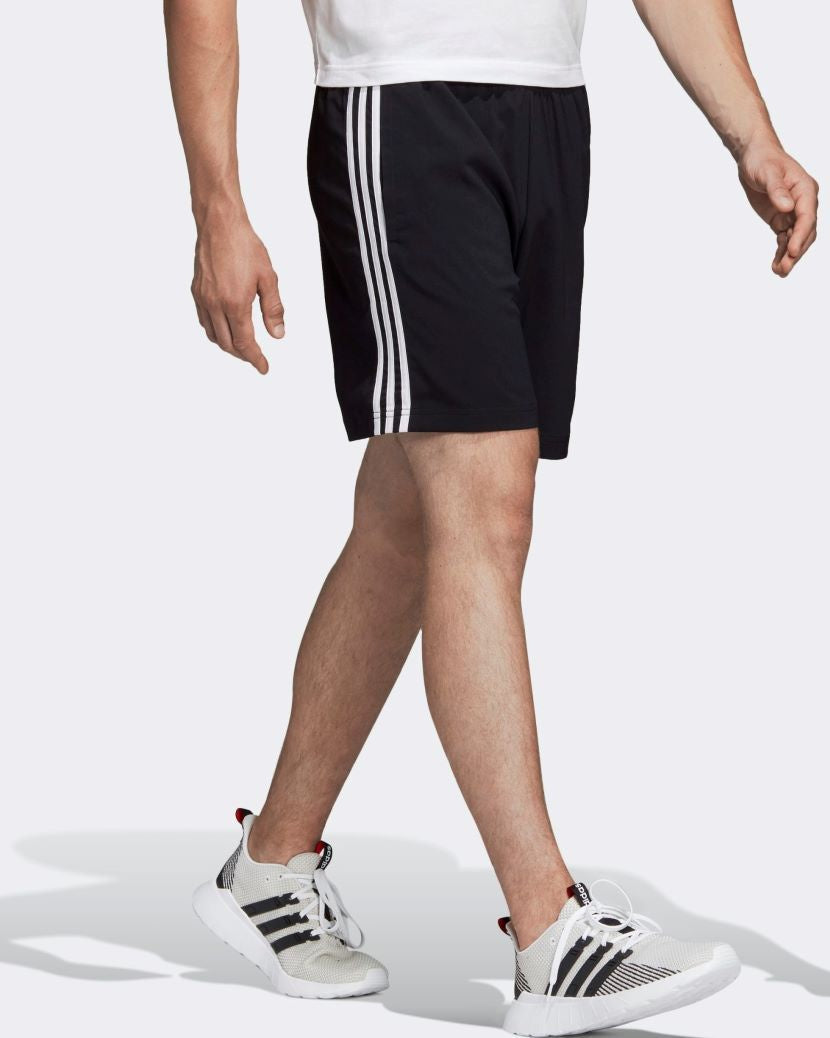 Adidas Mens 3 Stripes Chelsea Short Black/White