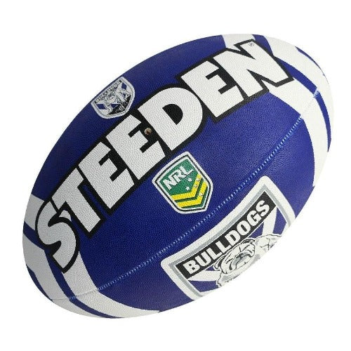 Steeden NRL Team 26526 Supporter Ball Size 5 Bulldogs