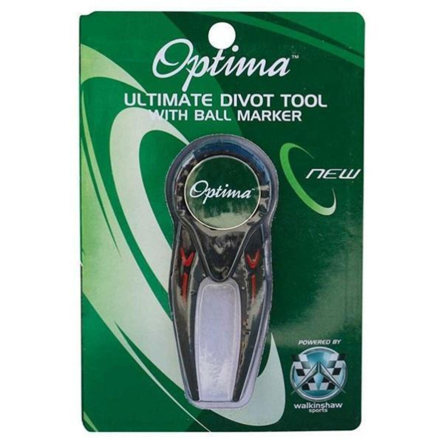 Optima Golf Divot Tool With Ball Marker