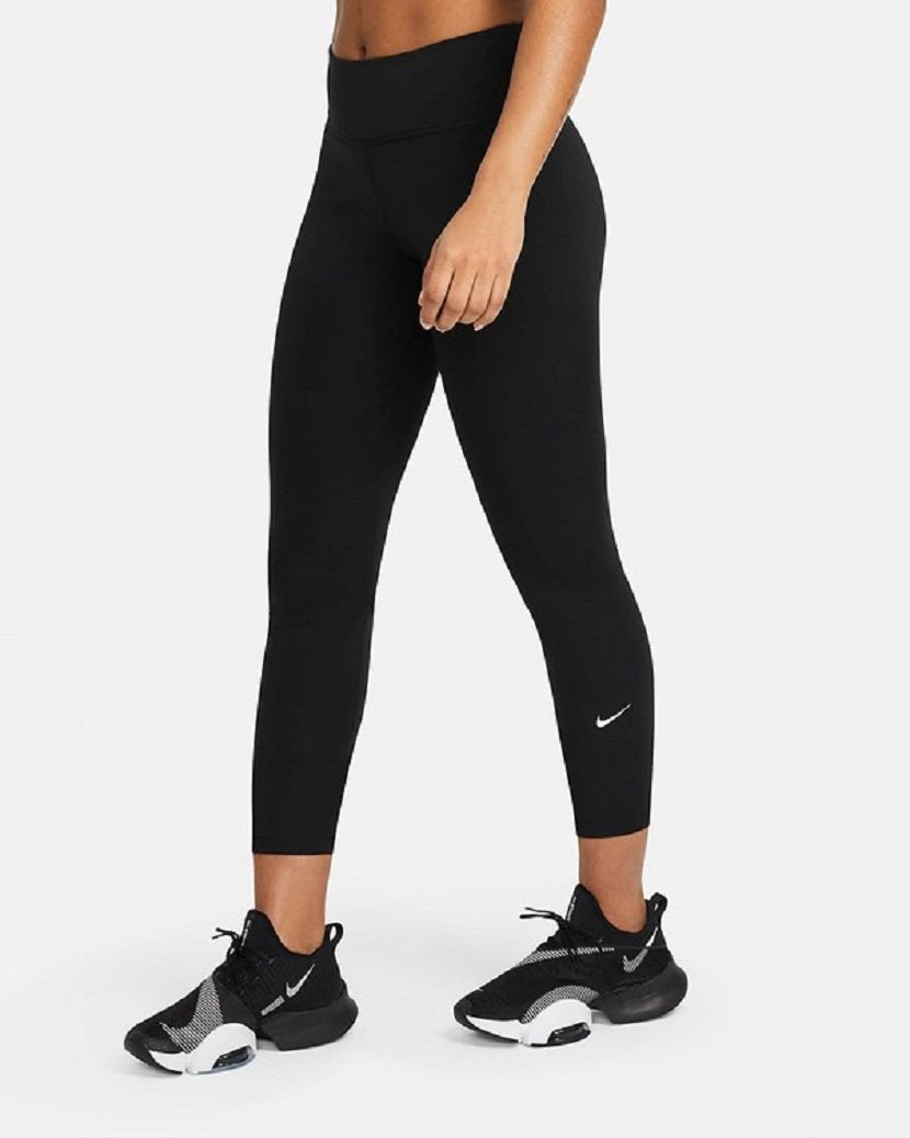 Nike Womens Nike One Mid-Rise 7/8 Tight Black