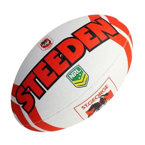 Steeden NRL Team 26526 Supporter Ball Size 5 Dragons