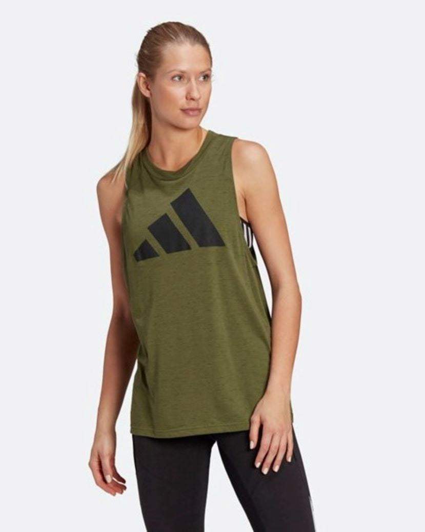 Adidas Womens Winners 2.0 Tank Wild Pine Mel