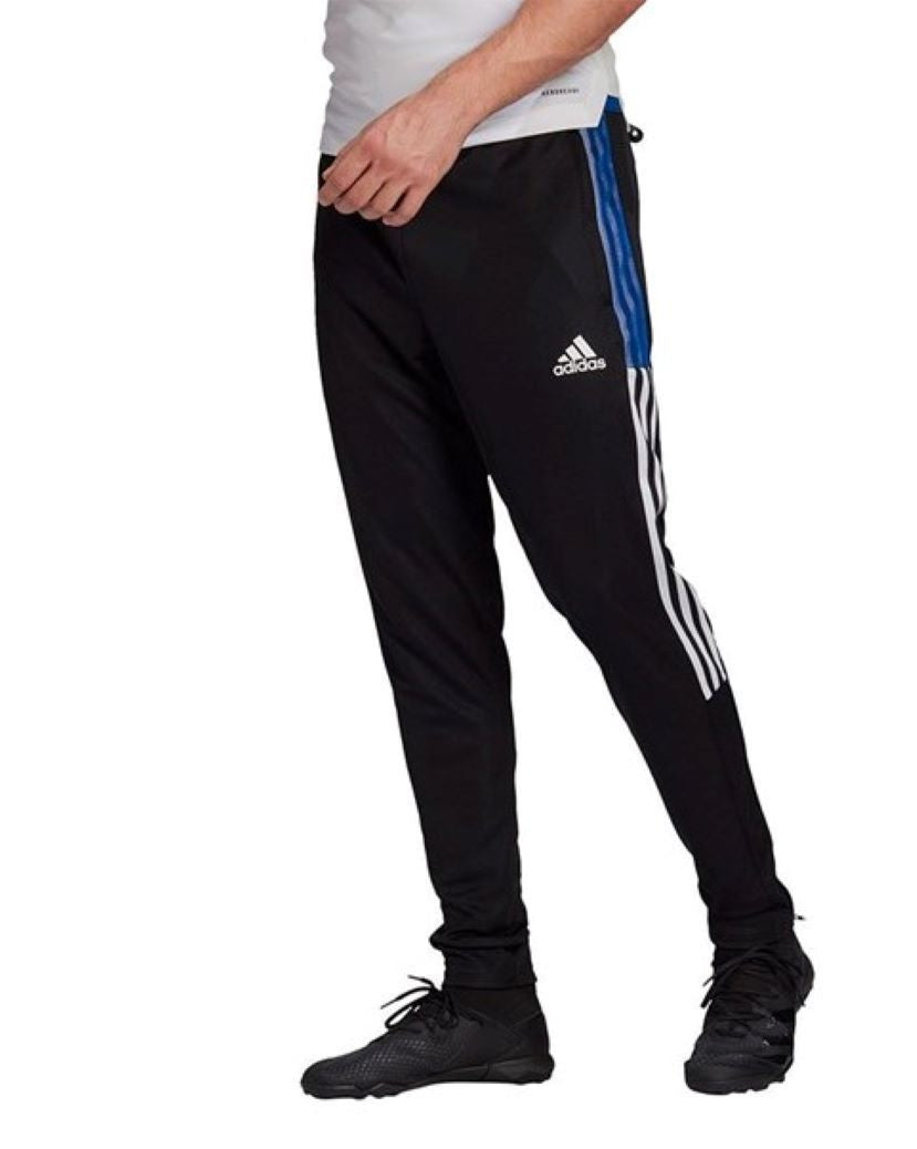 Adidas Kids Tiro 21 Track Pant Black/Royal Blue