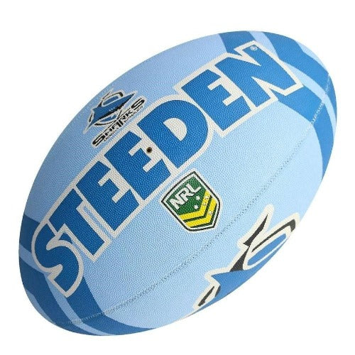 Steeden NRL Team 26526 Supporter Ball Size 5 Sharks