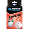 Donic Schildkrot Avantgarde 3Star Table Tennis Ball 6pk