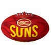Sherrin AFL Team Supporter Ball 4287 Size 5 Gold Coast Suns